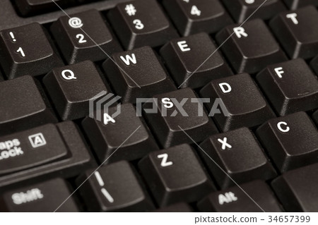 Black Keyboard Detail 34657399