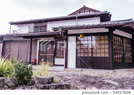 The old town or old buildings of Magome The old town or old buildings of Magome 34657606