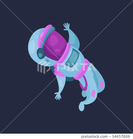 Spaceman character working in Space cartoon vector Spaceman character working in Space cartoon vector 34657689