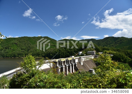 Hoshi dam Hiroshima Prefecture Hoshi dam Hiroshima Prefecture 34658098