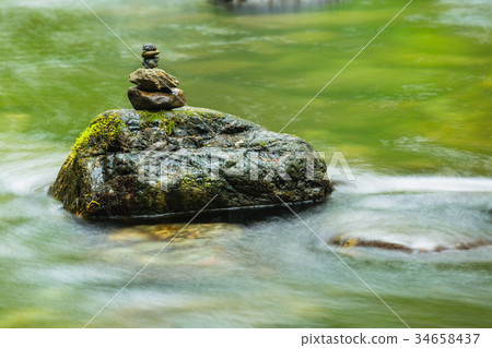 Miyazaki Takachiho Town Tian'an Kawahara Stones Miyazaki Takachiho Town Tian'an Kawahara Stones 34658437