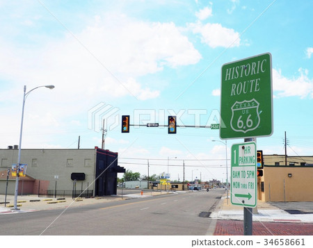 route66標誌 34658661