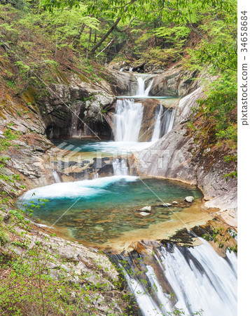 Nishizawa Valley · Nanatsukado Five Stage Falls 34658684