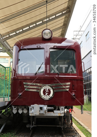 Old train of Tobu Railway 34658709