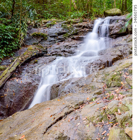 Kathu Waterfall on Phuket island in Thailand 34660795
