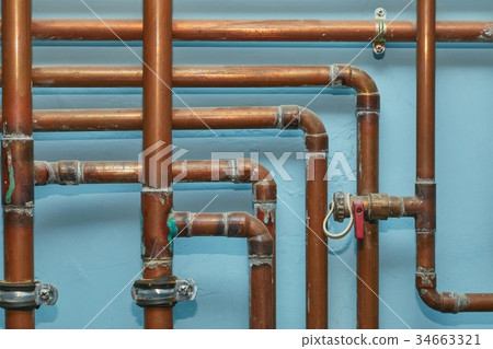 Many Heating Pipes Many Heating Pipes 34663321
