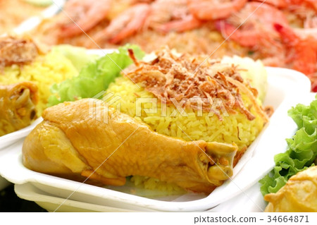 biryani rice with chicken biryani rice with chicken 34664871