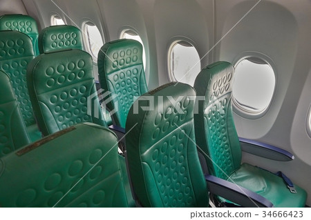 Airliner interior seat 34666423