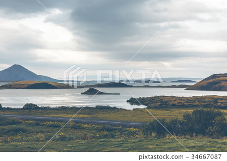 Skutustadagigar pseudocraters, Iceland Skutustadagigar pseudocraters, Iceland 34667087