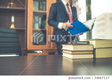 Business scene 34667137