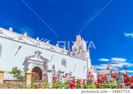 Colonial Santa Teresa church in Sucre - Bolivia 34667753