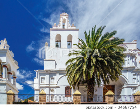 Colonial Santo Domingo church in Sucre - Bolivia 34667754
