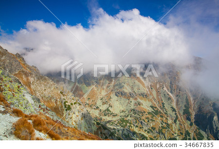 View from the top of the mountain, Slovakia 34667835