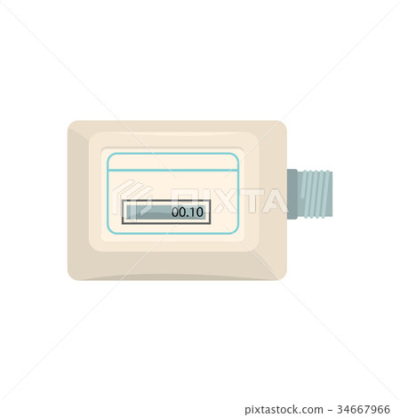 White electronic measuring counter, household White electronic measuring counter, household 34667966