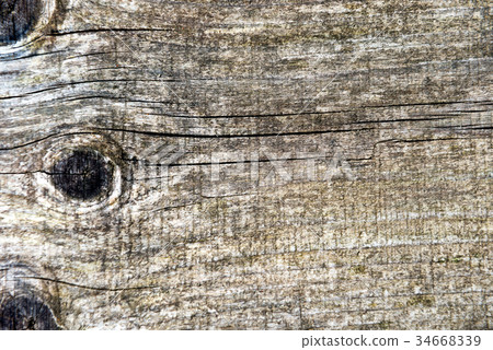 Old grunge gray wooden texture 34668339