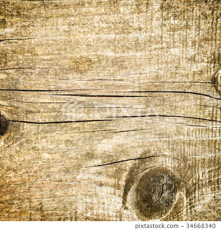 Old grunge gray wooden texture 34668340