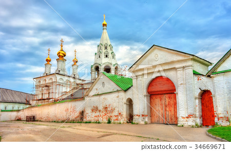 Transfiguration Monastery at the Ryazan Kremlin in Transfiguration Monastery at the Ryazan Kremlin in 34669671