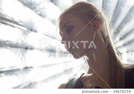 Beauty model face 34670259