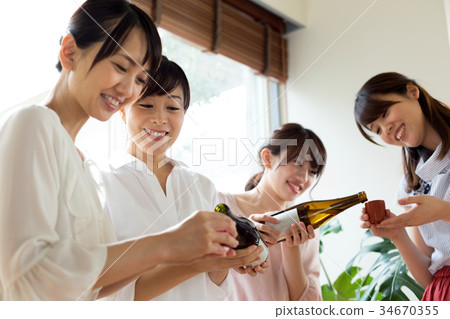 清酒,清酒,婦女協會 清酒,清酒,婦女協會 34670355