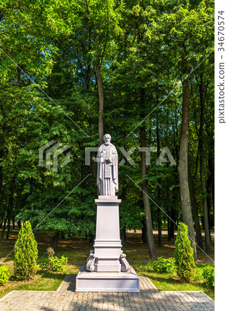 Statue of Sergius of Radonezh in Ryazan, Russia 34670574