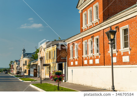 Traditional houses on Ivan Lazhechnikov street in 34670584