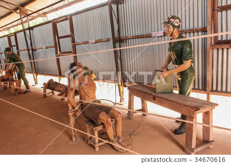 Coconut Tree Prison o Phu Quoc Island in Vietnam Coconut Tree Prison o Phu Quoc Island in Vietnam 34670616