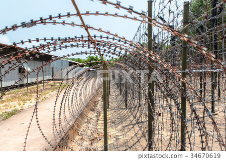 Inside the Coconut Tree Prison,Vietnam War museum Inside the Coconut Tree Prison,Vietnam War museum 34670619