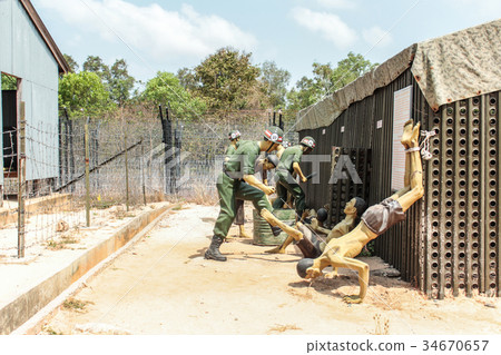 Coconut Tree Prison o Phu Quoc Island in Vietnam 34670657