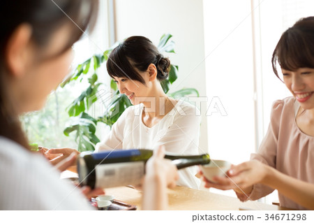 Sake, sake, women's association Sake, sake, women's association 34671298