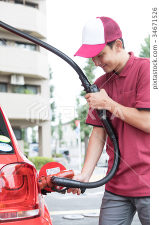 gas station  34671526