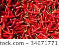 Sun-dried pepper 34671771