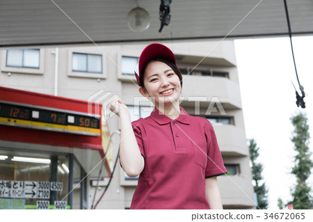 gas station gas station 34672065