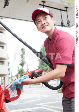 gas station  34672468