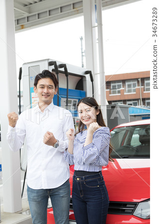 加油站加油自駕車租車 34673289