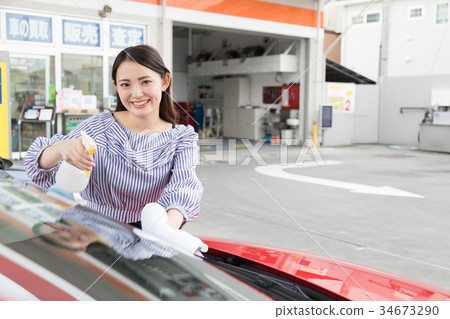 加油站加油自駕車租車 34673290