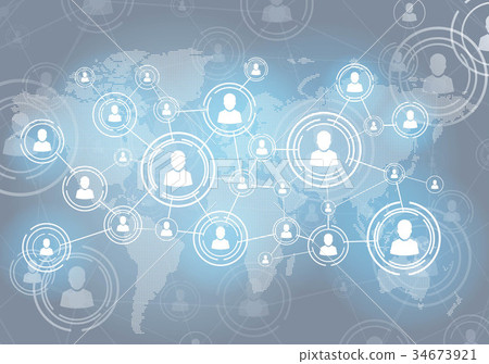 Global communication 34673921