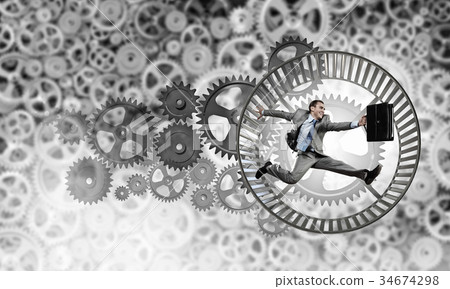 To turn as squirrel in wheel To turn as squirrel in wheel 34674298