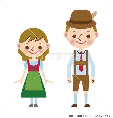 Germany german folk costume world men and women 34674535