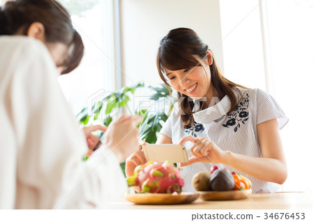 Insta smartphone SNS shooting 34676453