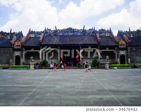 chen-jia-ci, ancestral hall of Chen clan academy 34676482