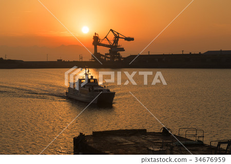 Take a high speed boat sunset, Take a high speed boat sunset, 34676959