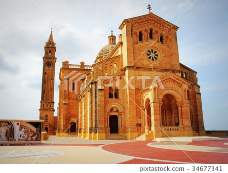 The basilica of the Virgin Of Ta Pinu near the 34677341