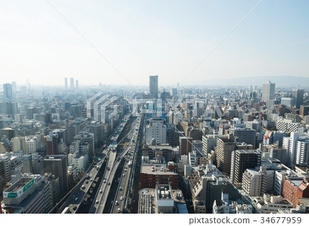 Cityscape of Nishi Ward, Osaka City 34677959