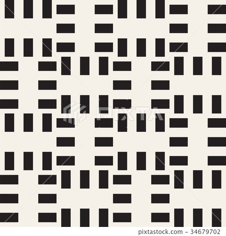 Crosshatch vector seamless geometric pattern Crosshatch vector seamless geometric pattern 34679702