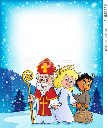 Saint Nicholas Day theme 3 Saint Nicholas Day theme 3 34680330
