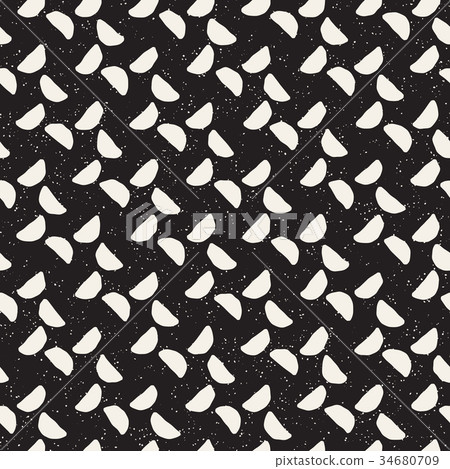 Hand drawn style ethnic seamless pattern. Abstract 34680709