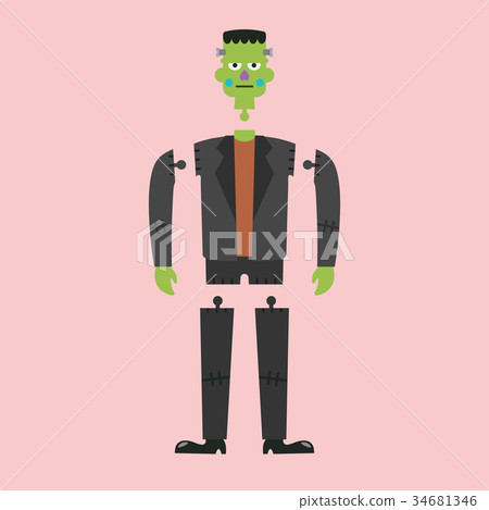 Corpse of green zombie Corpse of green zombie 34681346