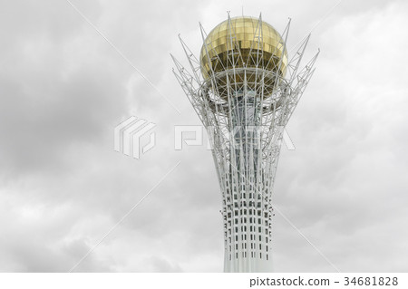 Bayterek tower is the main symbol of Kazakhstan Bayterek tower is the main symbol of Kazakhstan 34681828