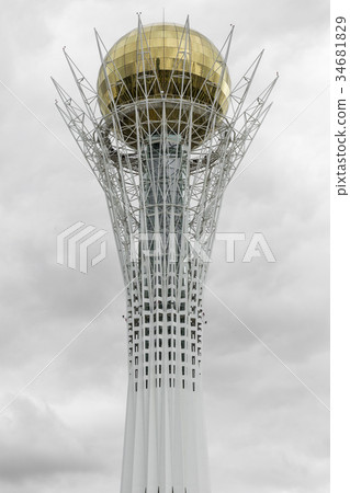 Bayterek tower is the main symbol of Kazakhstan Bayterek tower is the main symbol of Kazakhstan 34681829