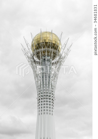 Bayterek tower is the main symbol of Kazakhstan Bayterek tower is the main symbol of Kazakhstan 34681831
